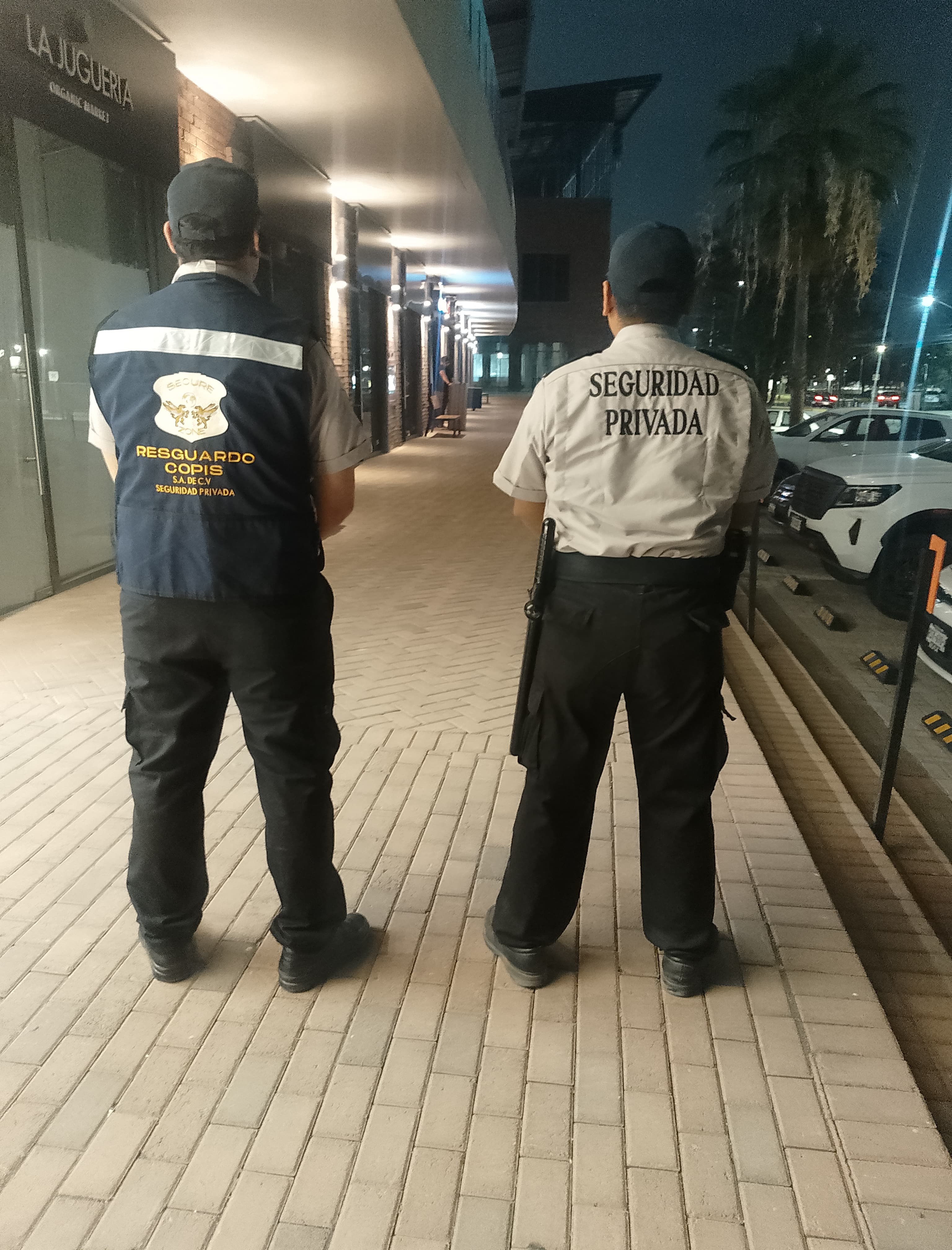 Imagen de guardias en servicio